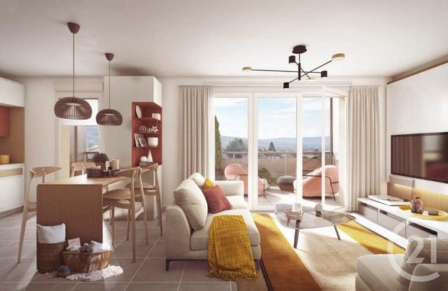 Appartement F3 à vendre - 3 pièces - 63.25 m2 - ST PIERRE EN FAUCIGNY - 74 - RHONE-ALPES - Century 21 Patrimoine Rochois